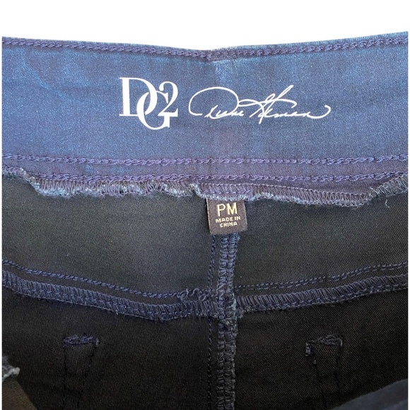 DG2 By Diane Gilman - Pull on Stretch Jeans - Crop Length - Petite Medium- NEW - Picture 3 of 7